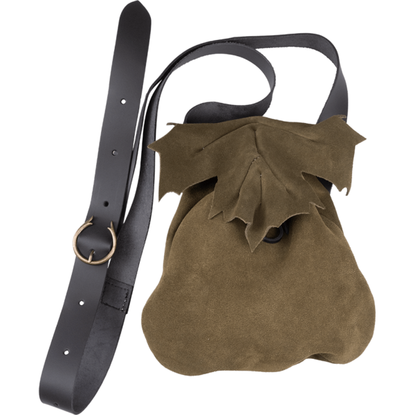Elendir Woodland Leather Shoulder Bag