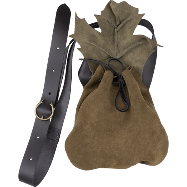 Elendir Woodland Leather Shoulder Bag