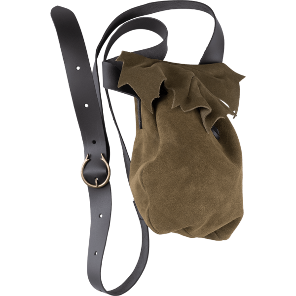 Elendir Woodland Leather Shoulder Bag