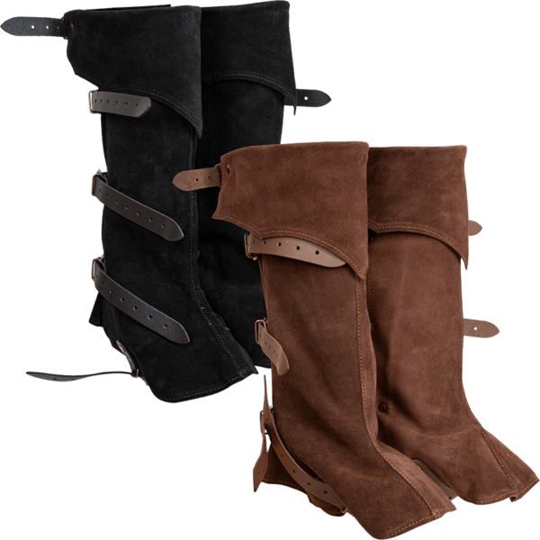 Esteban Ranger's Leather Gaiters