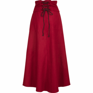 Hannah Buttoned Wool Skirt