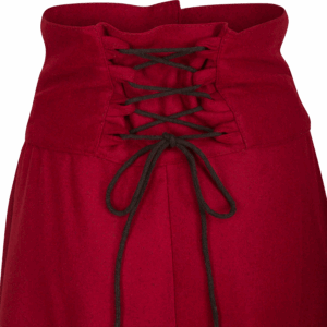 Hannah Buttoned Wool Skirt