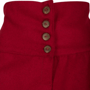 Hannah Buttoned Wool Skirt