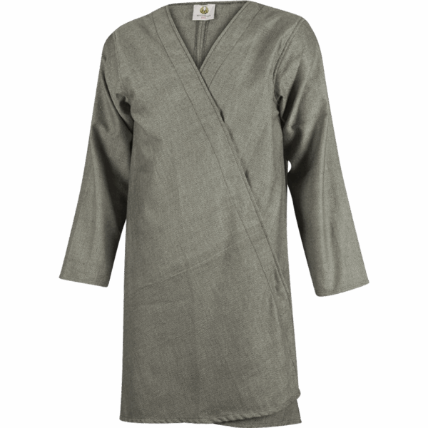 Shapur Herringbone Robe