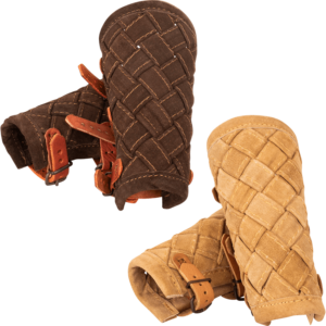 Sigurd Suede Bracers