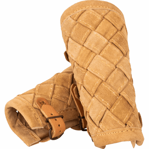 Sigurd Suede Bracers