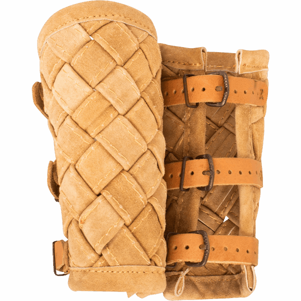 Sigurd Suede Bracers