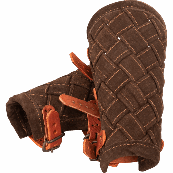 Sigurd Suede Bracers