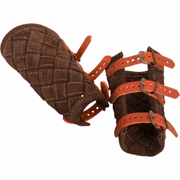 Sigurd Suede Bracers