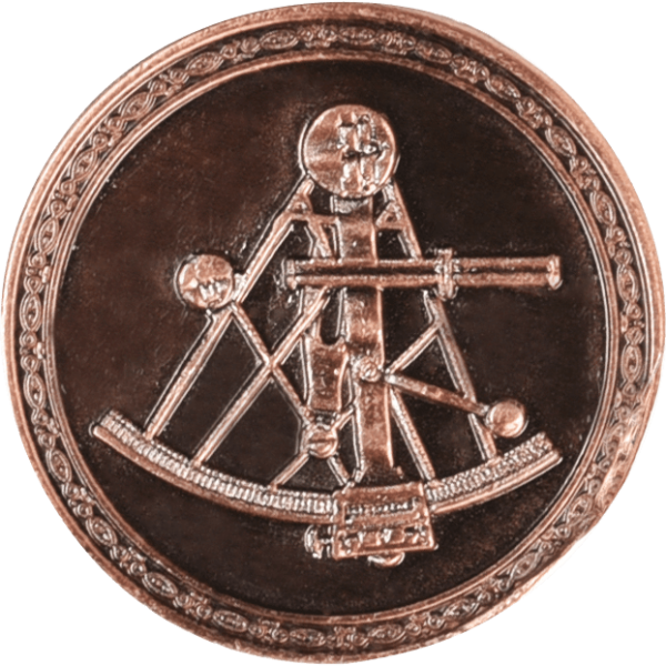 Set of 10 Copper Pirate LARP Coins - Image 2