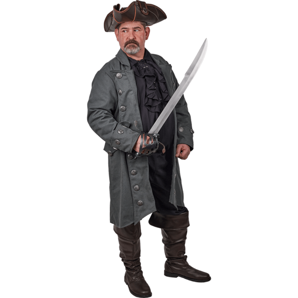 Canvas Buccaneer Coat - Image 4