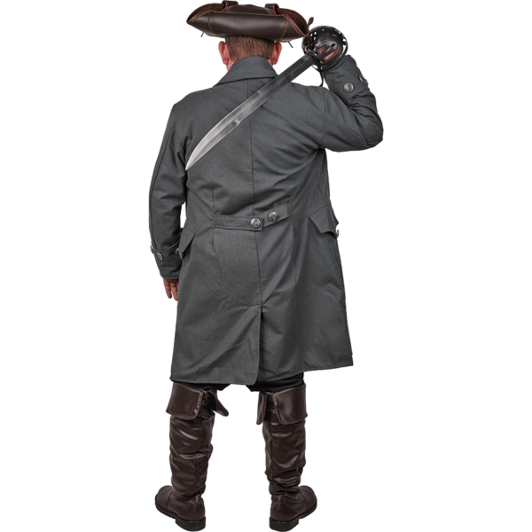 Canvas Buccaneer Coat - Image 6