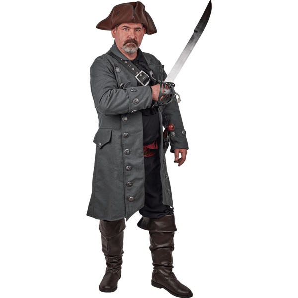 Canvas Buccaneer Coat - Image 5