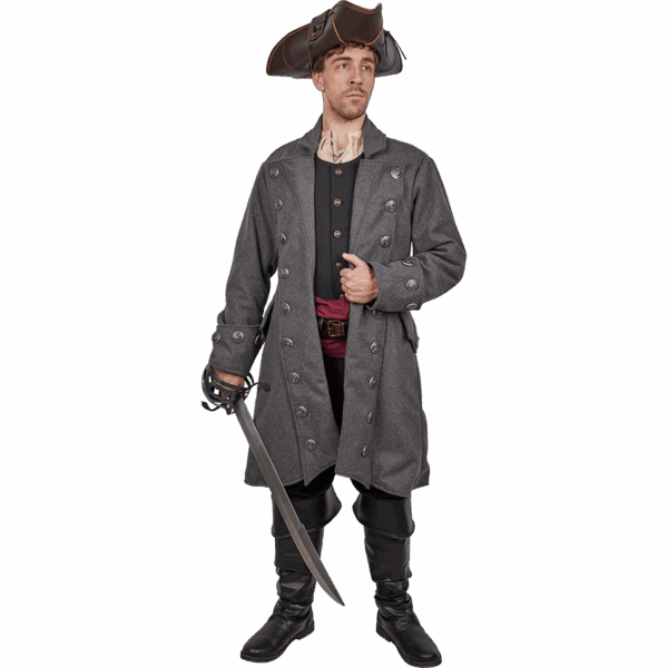 Wool Buccaneer Coat