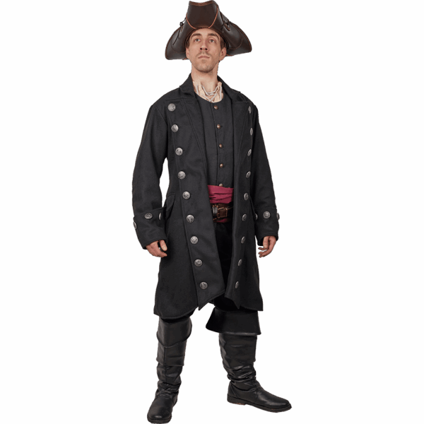 Wool Buccaneer Coat - Image 8