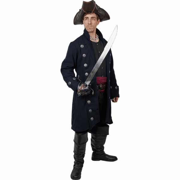 Wool Buccaneer Coat - Image 11