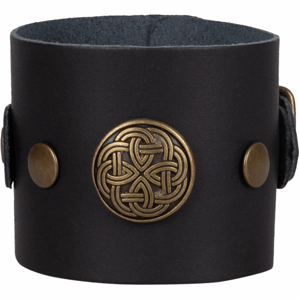 Forjado Leather Wrist Cuff