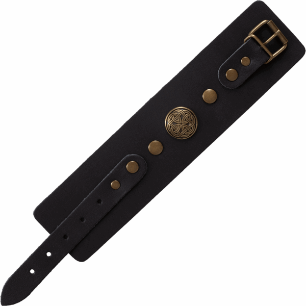 Forjado Leather Wrist Cuff