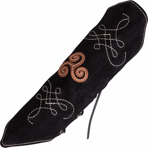 Nyara Suede Bracers