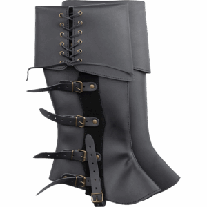 Valerio Leather Gaiters