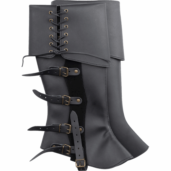 Valerio Leather Gaiters