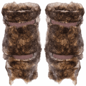 Arthur Padded Fur Bracers