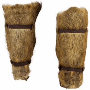 Arthur Padded Fur Greaves