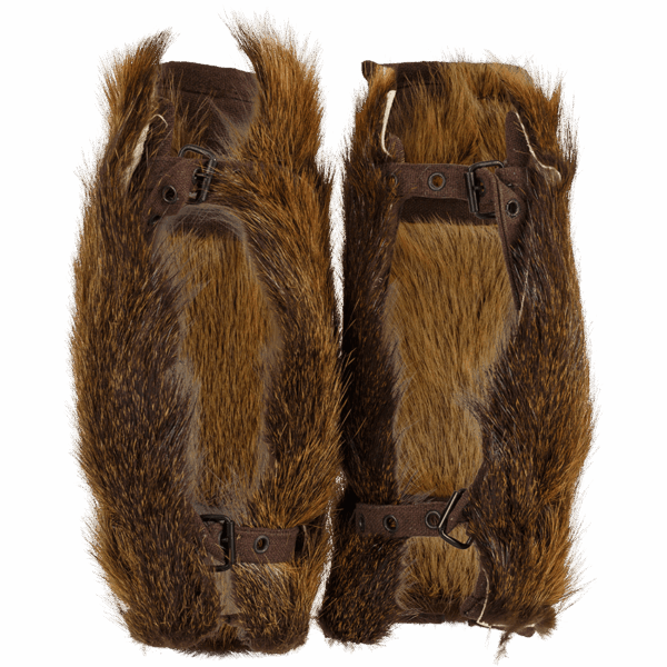 Arthur Padded Fur Greaves