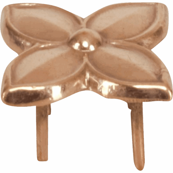 Bronze Medieval Flower Belt Decoration