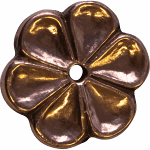 Small Bronze Flower Belt Decoration