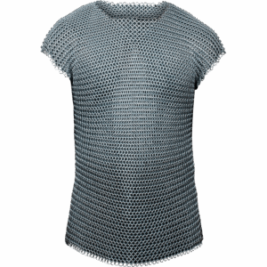 Berengar Sleeveless Steel Chainmail Hauberk