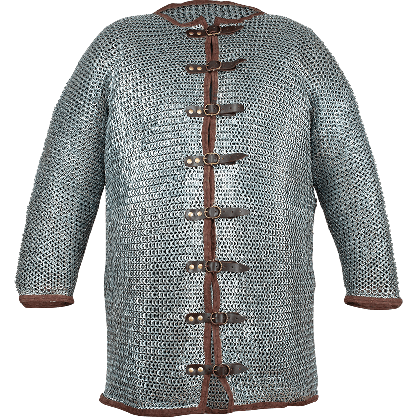 Berengar Riveted Steel Chainmail Jacket