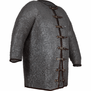 Berengar Riveted Oiled Chainmail Jacket