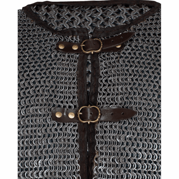 Berengar Riveted Oiled Chainmail Jacket