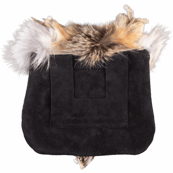 Canis Coyote Fur Belt Bag