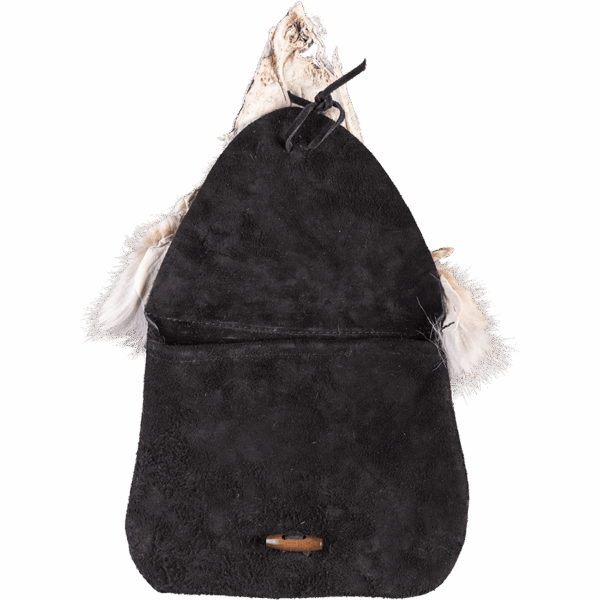 Canis Coyote Fur Belt Bag