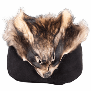 Canis Raccoon Fur Belt Bag