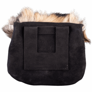 Canis Raccoon Fur Belt Bag
