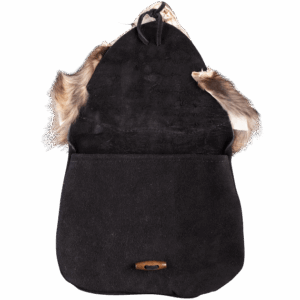 Canis Raccoon Fur Belt Bag
