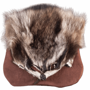 Canis Raccoon Fur Belt Bag