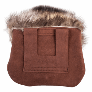 Canis Raccoon Fur Belt Bag