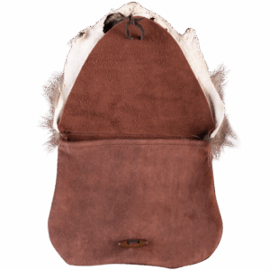 Canis Raccoon Fur Belt Bag