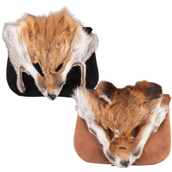 Canis Fox Fur Belt Bag