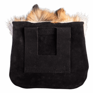 Canis Fox Fur Belt Bag