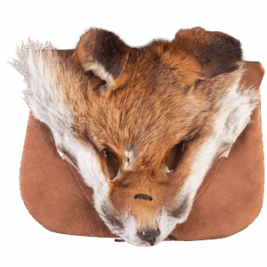 Canis Fox Fur Belt Bag