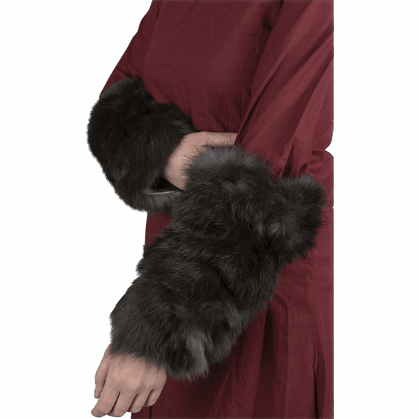Rabbit Fur Arm Wraps