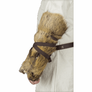 Farald Padded Fur Bracers