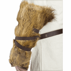 Farald Padded Fur Bracers