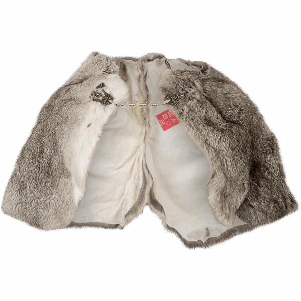 Chinchilla Rabbit Fur Stole