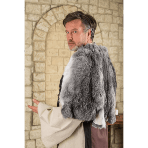 Chinchilla Rabbit Fur Stole